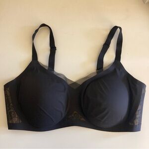 Honeylove Crossover Bra Black lace 1X 40 C/D